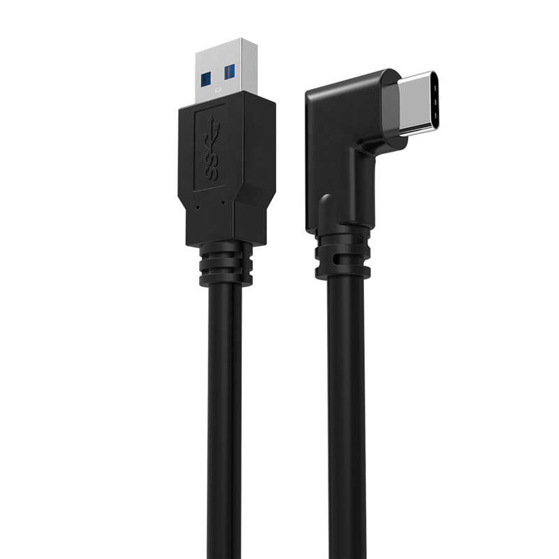 Oculus quest VR link USB3.2 GEN2 Type-C 90 Degree Elbow Data Cable