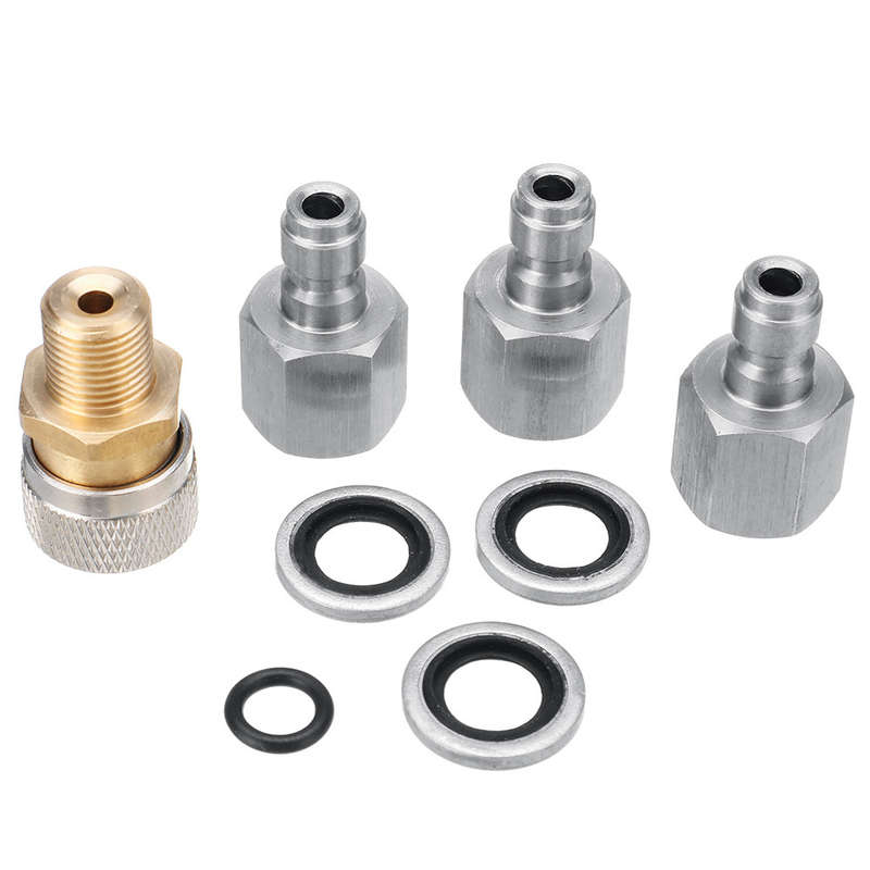 Stainless Steel PCP Air Charging Quick Release Adapter