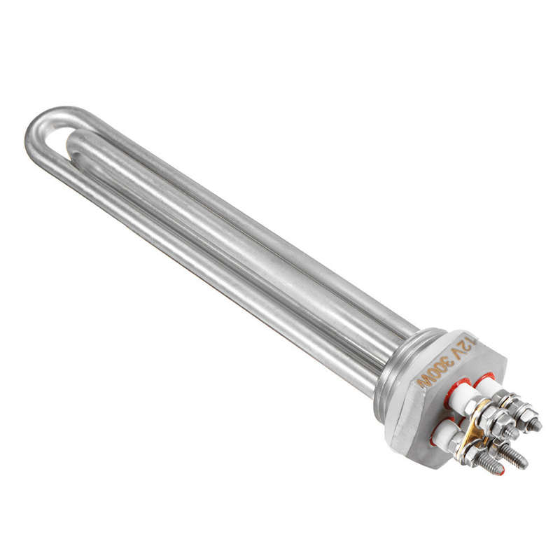 12V 300W NPT BSP Immersion Water Heater Heating Element Solar Energy (Type B) - Free Shipping
