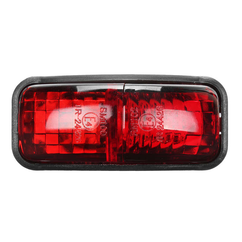 2-SMD LED Side Marker Lights Clearance Lamp 12-30V 54x24mm E4 Red/Yellow/White for Truck Trailer Van