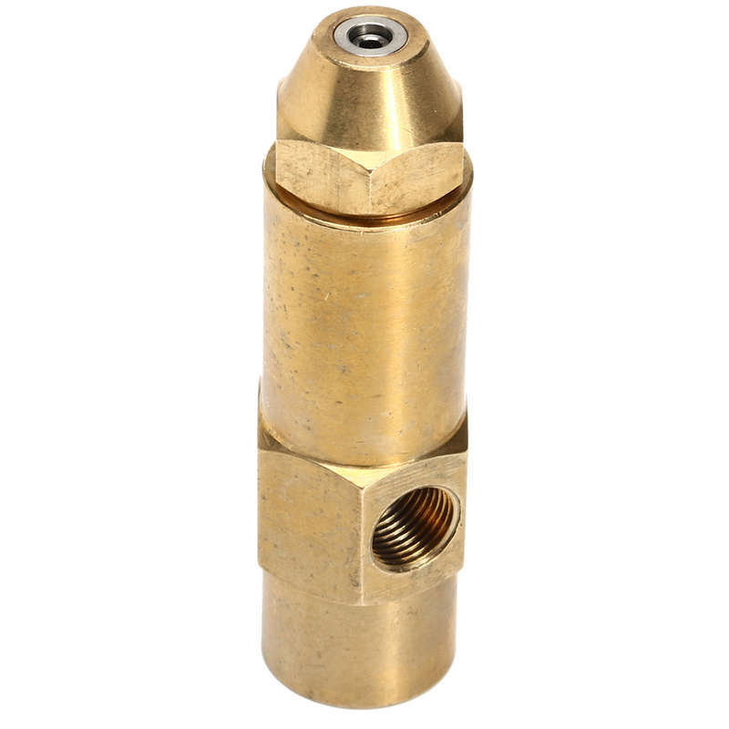 2mm Siphon Air Atomizing Nozzle Two-fluid Fuel Burner Nozzle