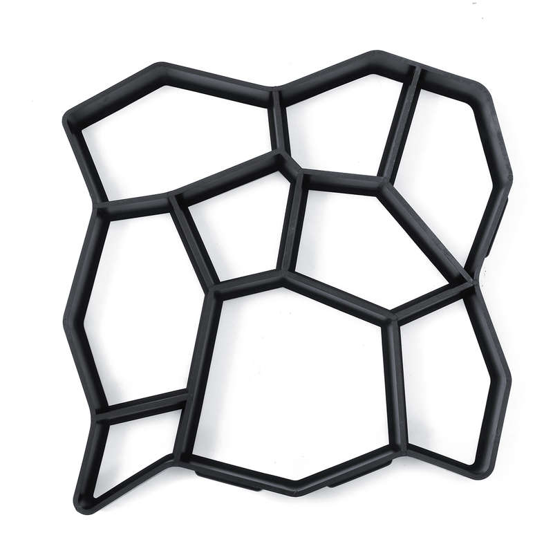 New DIY Concrete Paving Pavement Mould Mold Gardens Balconies Villas Path Walk Maker Gement Br
