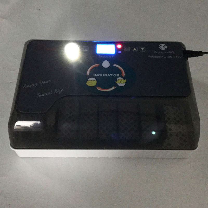Incubators for Hatching Eggs 12Pc Eggs Digital Household Micro Mini Incubator fo (Plug 220V EU Plug)