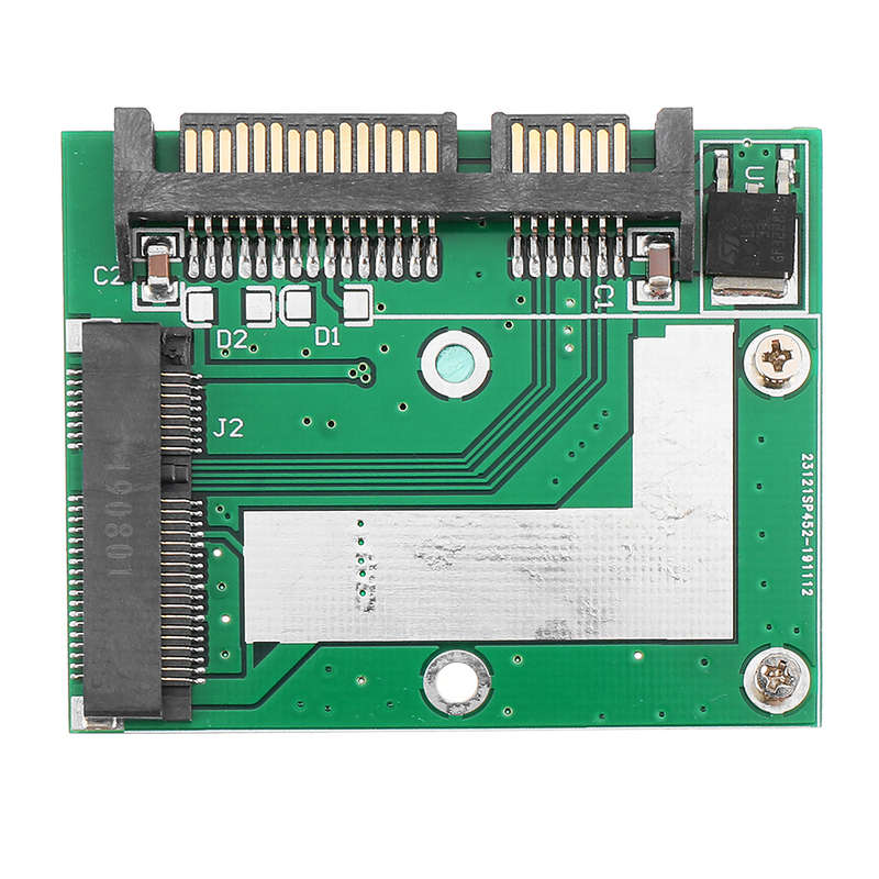 mSATA SSD to 2.5 Inch SATA 6.0GPS Adapter Converter Card Module Board Mini Pcie SSD Compatible SATA3