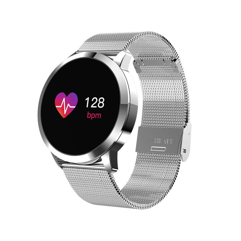 New OUKITEL W1 Color Round Screen Blood Oxygen Pressure Heart Rate Long Standby Smart Watch