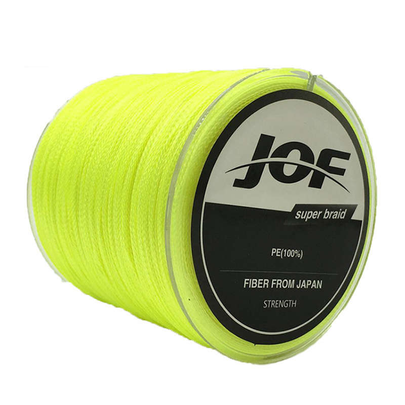 JOF 100M PE Braided 8 Strands 22-61 LB  High Sensibility Super Strong Fishing Line Sea Fishing