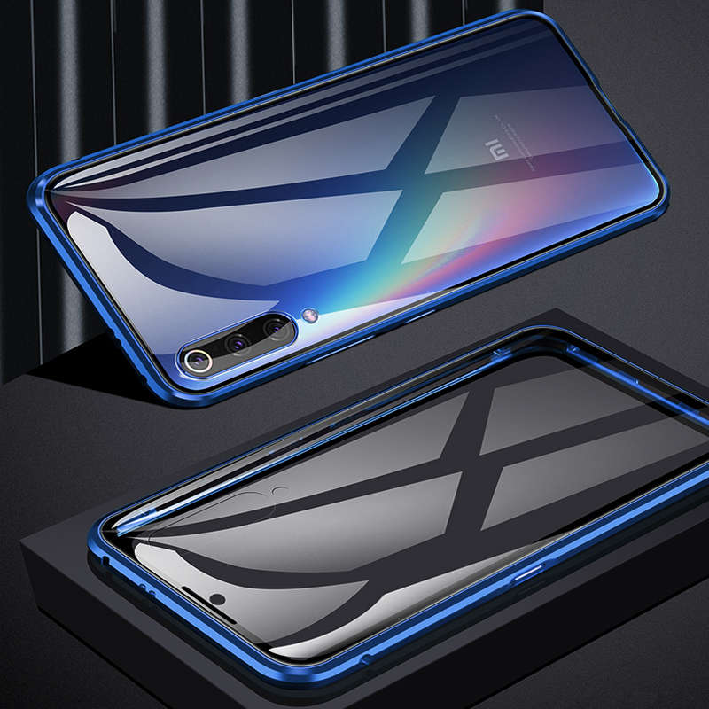New Bakeey 360 Front+Back Double-sided Full Body 9H Tempered Glass Metal Magnetic Adsorption F