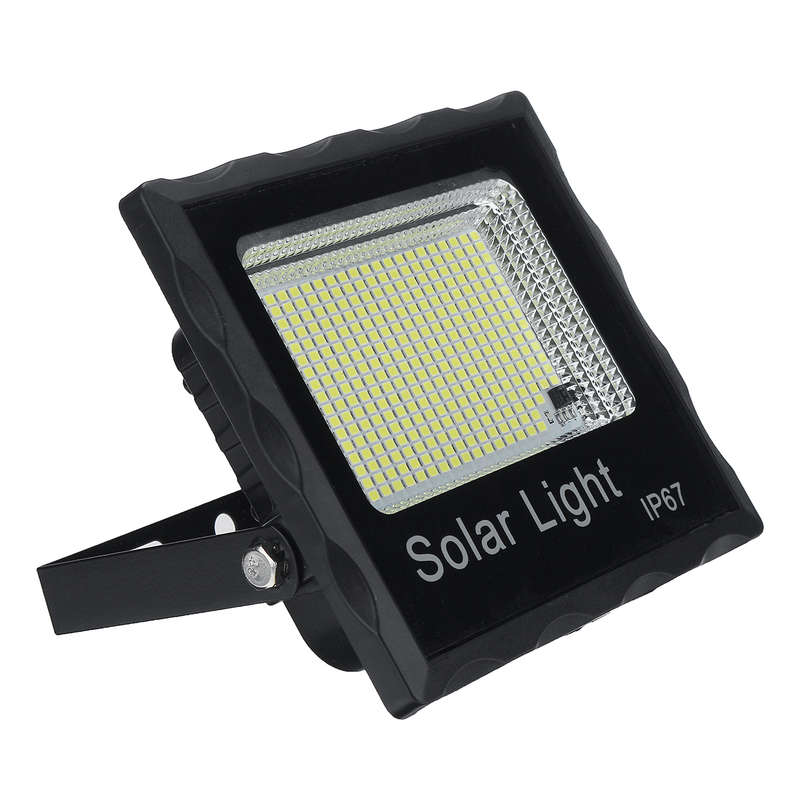 200W 332LED Solar Powered LED Floodlight Security Flood Light Spot Wall Lamp + Remote