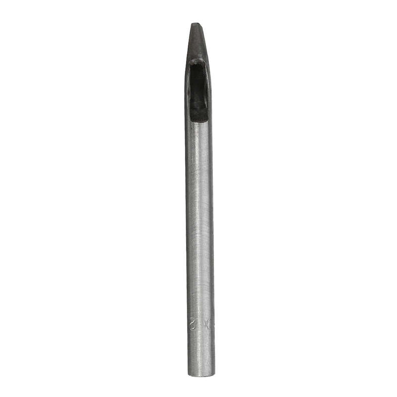 2mm Width Oval Shape Hole Punch Cutter Belt Hollow Leather Puncher (Size 4mm)