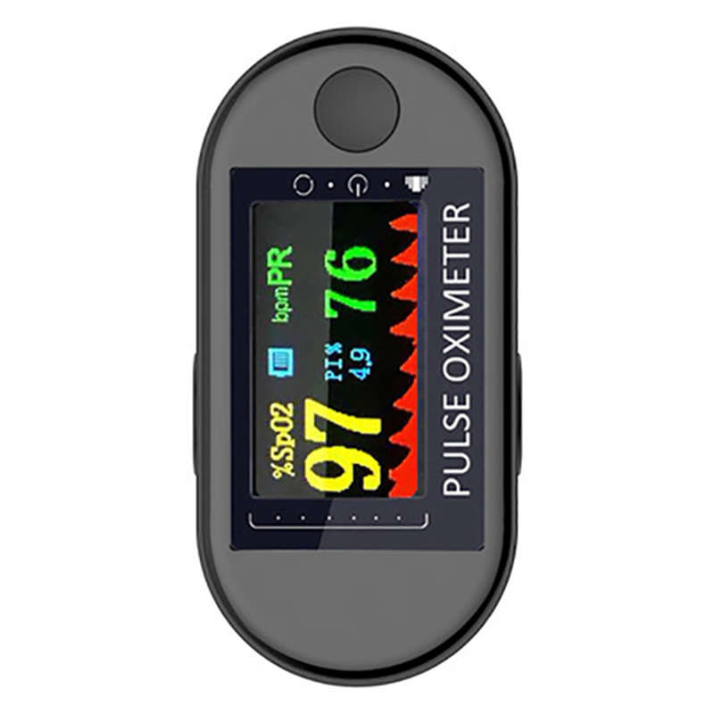 BOXYM H6 Finger Pulse Oximeter Oxygen Saturation Blood Oxygen Monitor Finger Clip Heart Rate Monitor