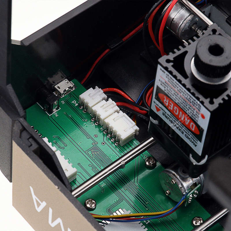 3000mW USB Laser Engraver Desktop DIY Logo Mark Printer Carver Laser Engraving Machine