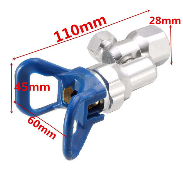 7/8 Inch F-7/8 Inch M Clean Shot Shut Off Valve Joint For Airless Spraying Gun
