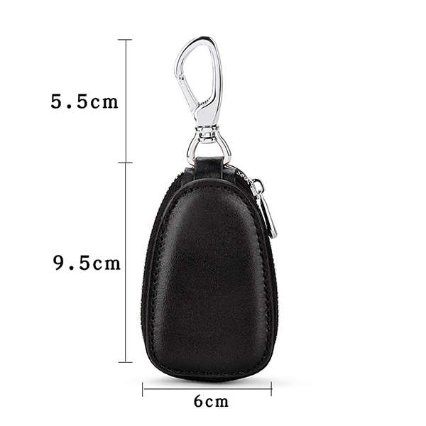 New Men Genuine Leather Car Key Case Key Bag Holder