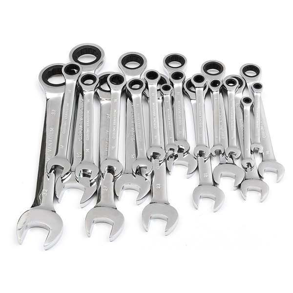 Raitool HT01 Chrome Vanadium Steel Metric Ratchet Spanner Gear Wrench Fixed Head 6-32mm...