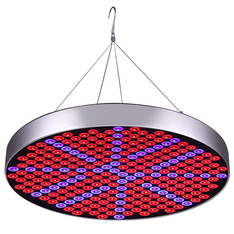 1200W 250LED Round Plant Growing Lamp Indoor Greenhouse Plant Grow Light EU Plug