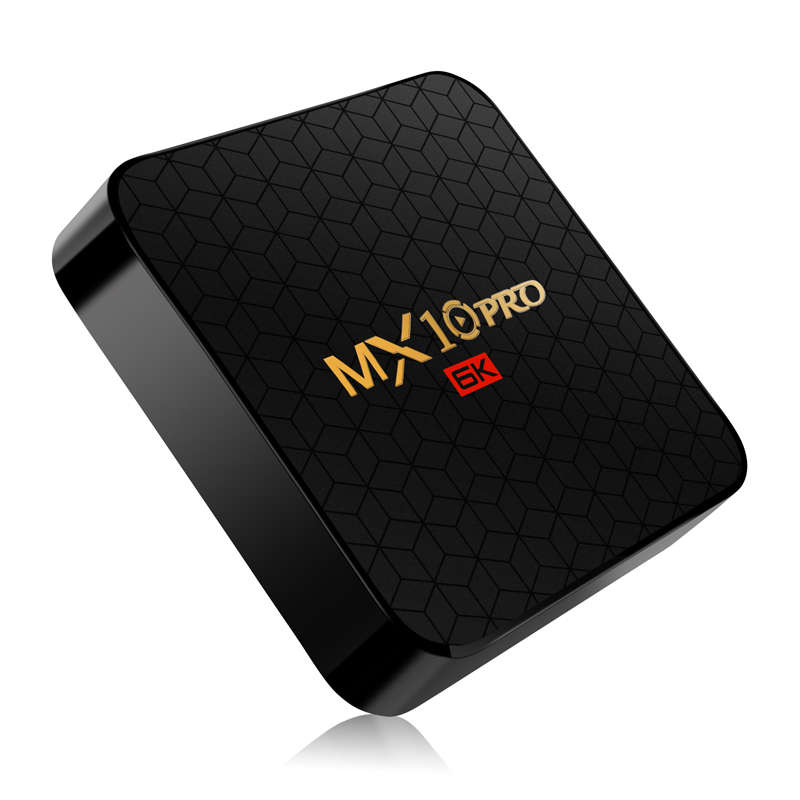 New MX10 Pro Allwinner H6 4GB RAM 64GB ROM 2.4G WIFI Android 9.0 6K 4K TV Box
