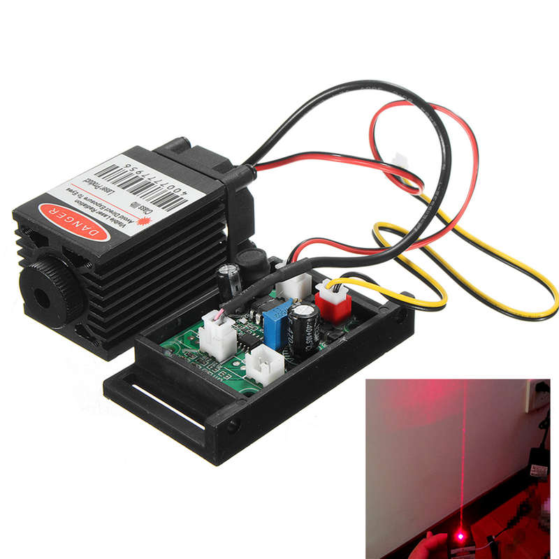 Focusable 500Mw 808Nm Infrared Ir Laser Diode Dot Module 12V + Ttl + Fan Cooling