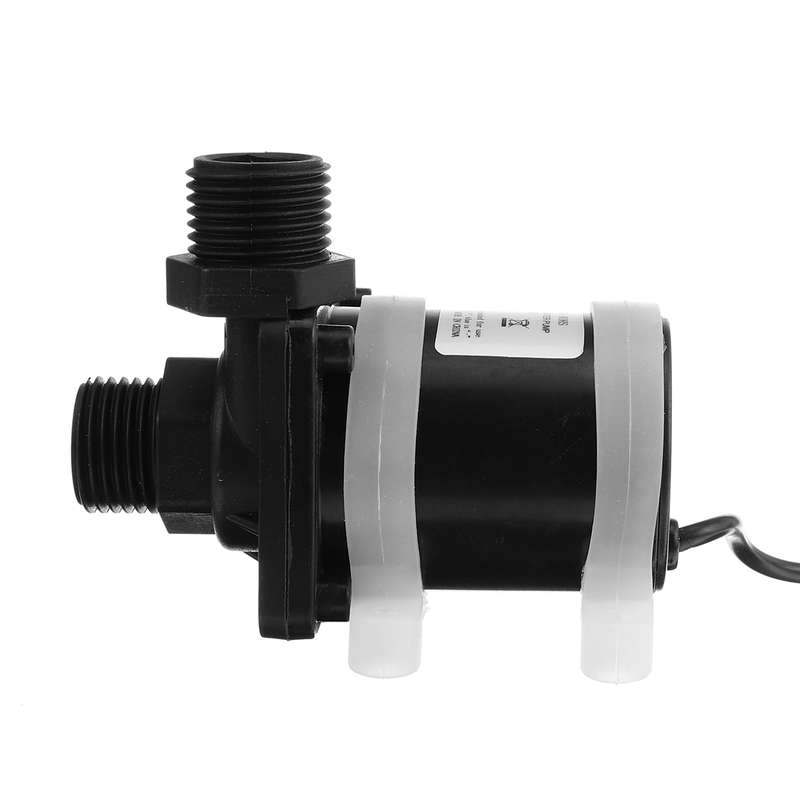 DC 24V Solar Water Pump Shower Hot Water Heating Booster Circulation Pump 7M 900L/H