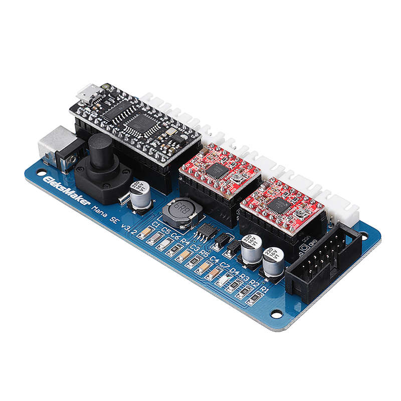 EleksMaker ManaSE 2 Axis Stepper Motor Driver Controller Board For DIY Laser Engraver