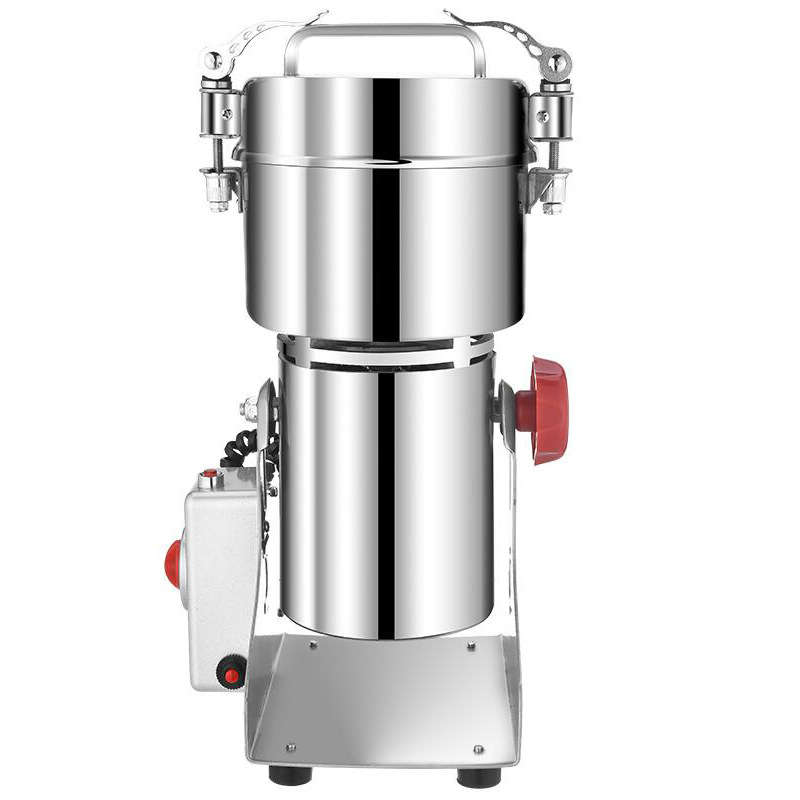 JUSTBUY 800A 2500W 800g Electric Grains Spices Cereal Dry Food Grinder Mill Grinding Machine Stainle