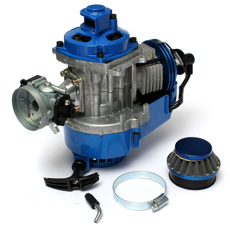 New Mini 49cc 2 Stroke Air Cooled Racing Engine Manual For Motorcycle Quad Dirt