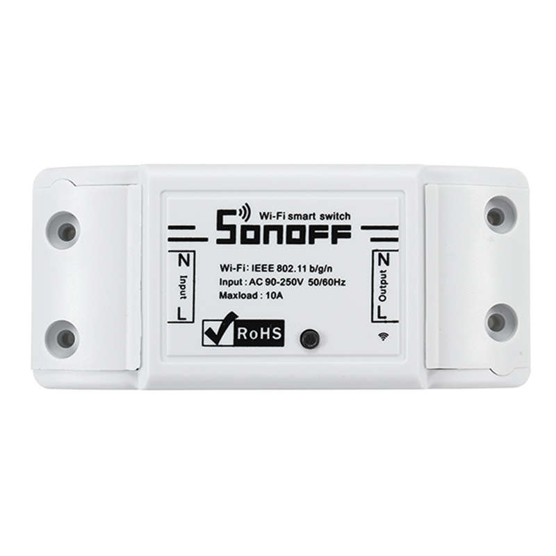 New SONOFF Basic DIY WIFI Wireless Switch For Smart Home With ABS Shell Mobile APP Timer Socke