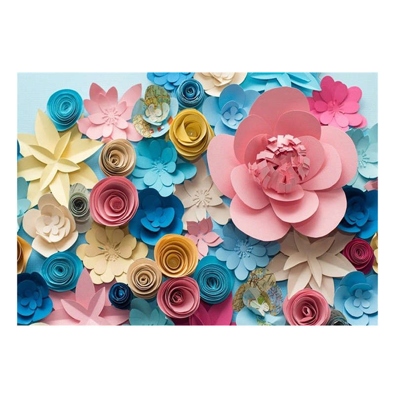 7x5FT Colorful Flower Photography Backdrop Studio Prop Background