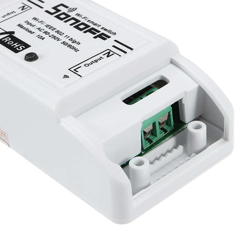 New SONOFF Basic DIY WIFI Wireless Switch For Smart Home With ABS Shell Mobile APP Timer Socke