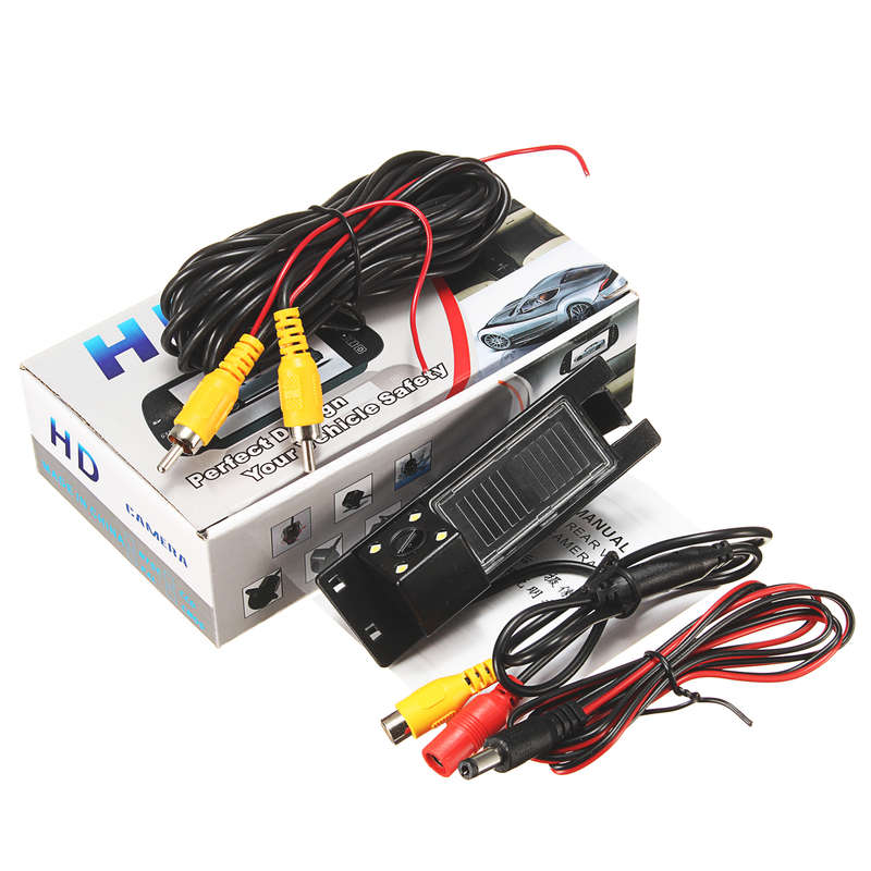 4 LED CCD Car Rear View Camera For Opel For Astra H J Corsa Meriva