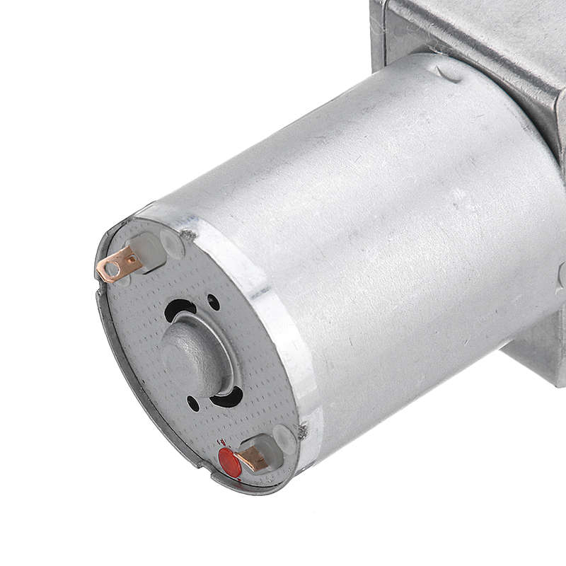 Machifit JGY370 DC 12V Worm Gear Motor 10/30/90/150RPM Turbine Self-lock