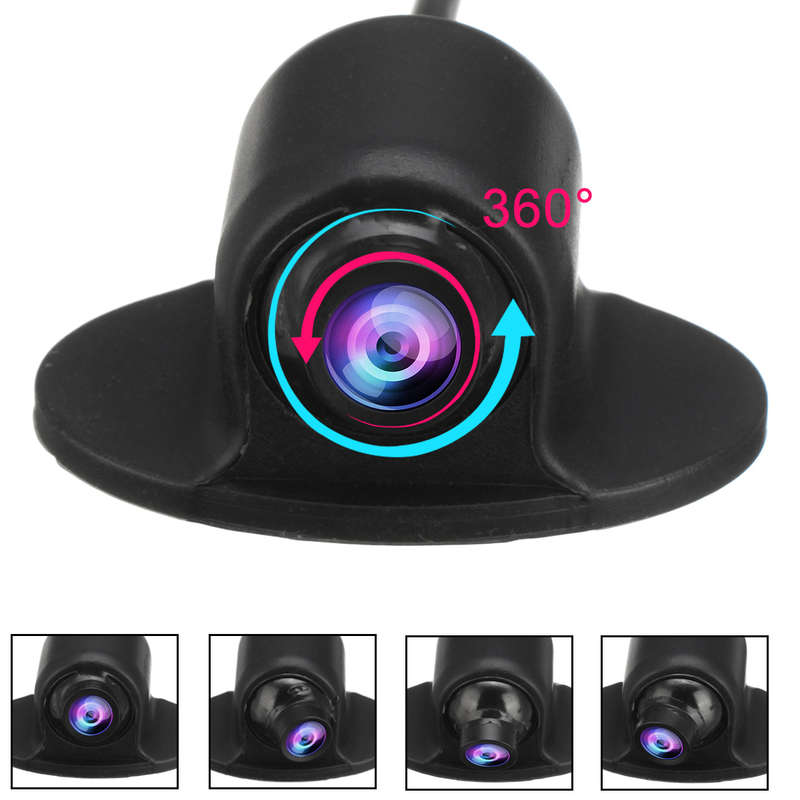 New MiNI CCD Coms HD Night Vision 360 Car Rear Front Side View Backup Camera