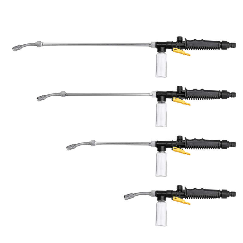High Pressure Washer With Foaming Bottle High Pressure Car Washing Foam Nozzle Tool