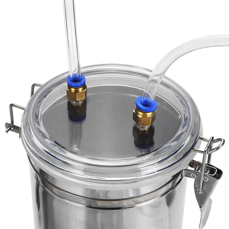 2L Stainless Steel Electric Ewe Milking Machine Vacuum Pump Milker AU/EU/US Plug