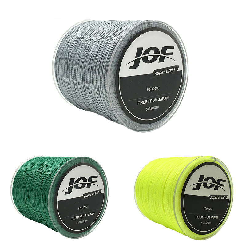 JOF 100M PE Braided 8 Strands 22-61 LB  High Sensibility Super Strong Fishing Line Sea Fishing
