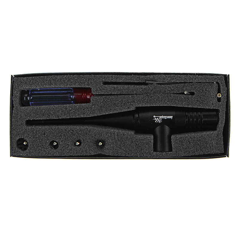 Red Dot Laser Bore Sighter .22 to .50 Caliber Sighting Positioning Laser Bo
