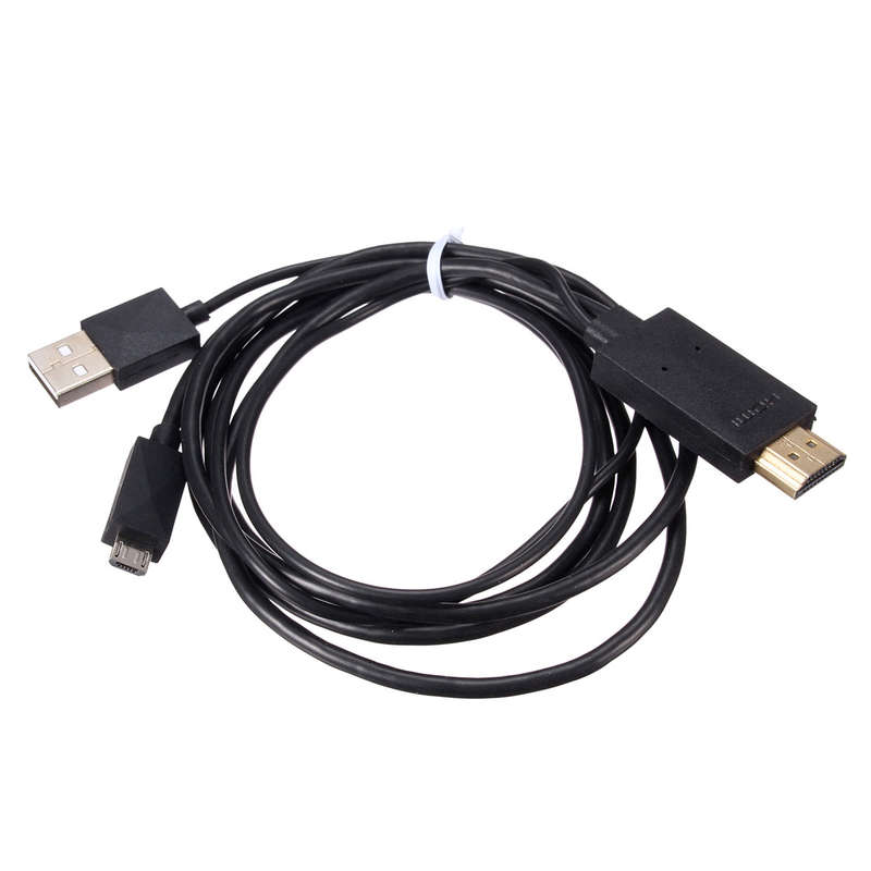 Mini 1080P MHL Micro USB to HDMI Cable Converter Adapter for Android Phone/PC/TV Audio Adapter HDTV