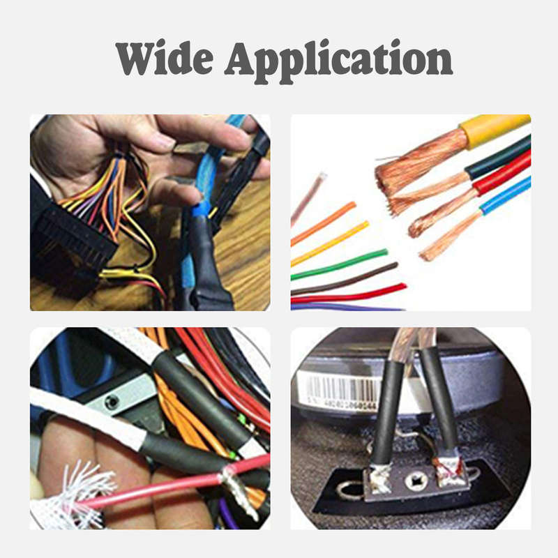 750Pcs Heat Shrink Tubing Tube Insulation Shrinkable Tube Wire Cable Sleeve Kit