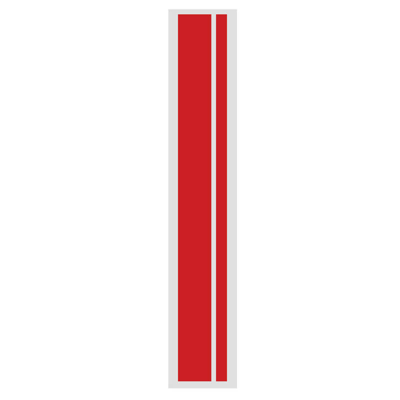 GRAPHIC DECAL VINYL CAR STRIPES BONNET PLUS UNIVERSAL VIPER 6 RACING THIN"