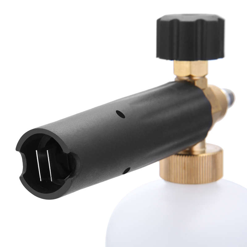 MATCC 1L Bottle Snow Foam Lance Car Washer Tool with 5PCS Pressure Washer Spray Nozzles