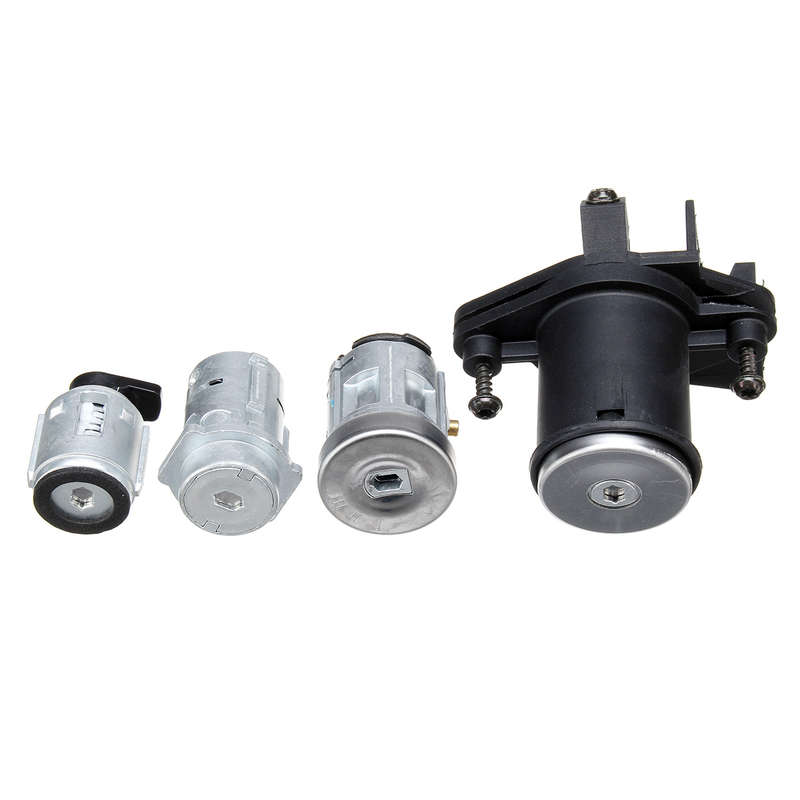 Set of 4 Lock Door Ignition Barrel Petrol Flap Tailgate with 2 Keys 1479660 for Ford Fiesta MK V ...