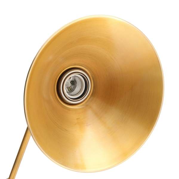 Vintage E27 Swing Arm Brass Wall Lamp Sconce Living Room Stair Restaurant Antique Light
