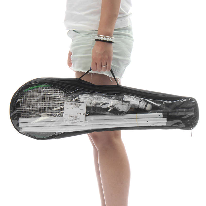 4-Player Aluminum Alloy Racket Professional Badminton Set with Net
