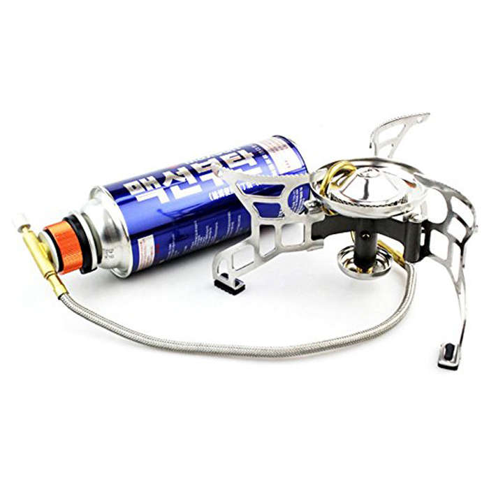 LAOTIE Colorful Camping Stove Converter for Butane Canister to Screw