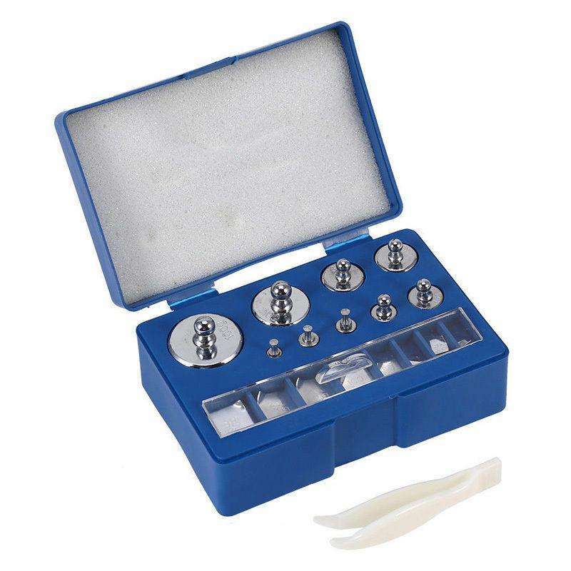 17Pcs Digital Scale Calibration Weight 10mg-100g Stainless Steel DIY Jewelry Scale Calibration Weigh