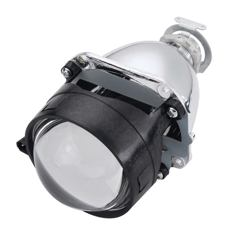 2.5 HID Bi-Xenon Projector Headlights Lens H1 H4 H7 Retrofit Hi/Low Beam LHD/RHD Type"