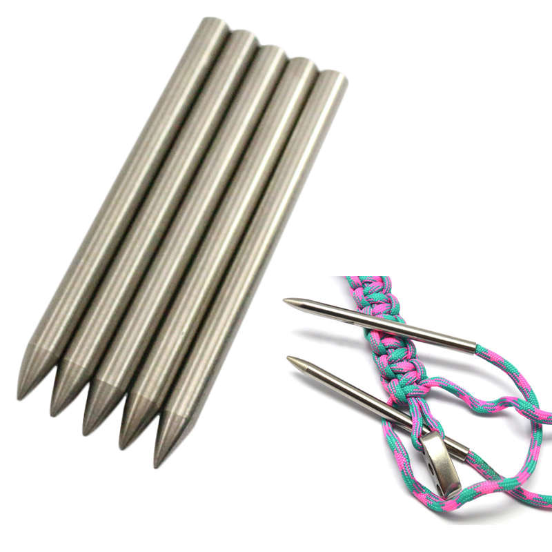 6MM 550 Paracord Fid Lacing Stitching Weaving Needle Stainless Steel Works For Laces Strings