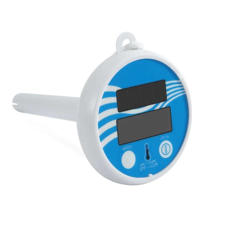 Solar Powered Digital Thermometer Wireless Pond Pool Floating Lcd Display Swimming Pool Thermometer