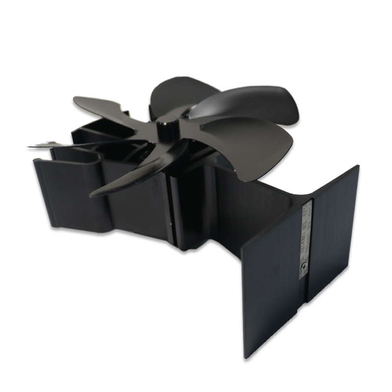6 Blades Fireplace Fan Stove Fan Heated Fan Heat Powered Eco Fan