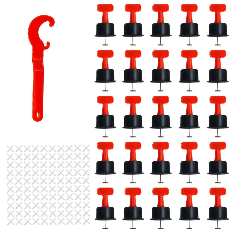 126Pcs Level Wedges Tile Spacers For Flooring Wall Tile Spacer Carrelage Tile Leveling System Levele