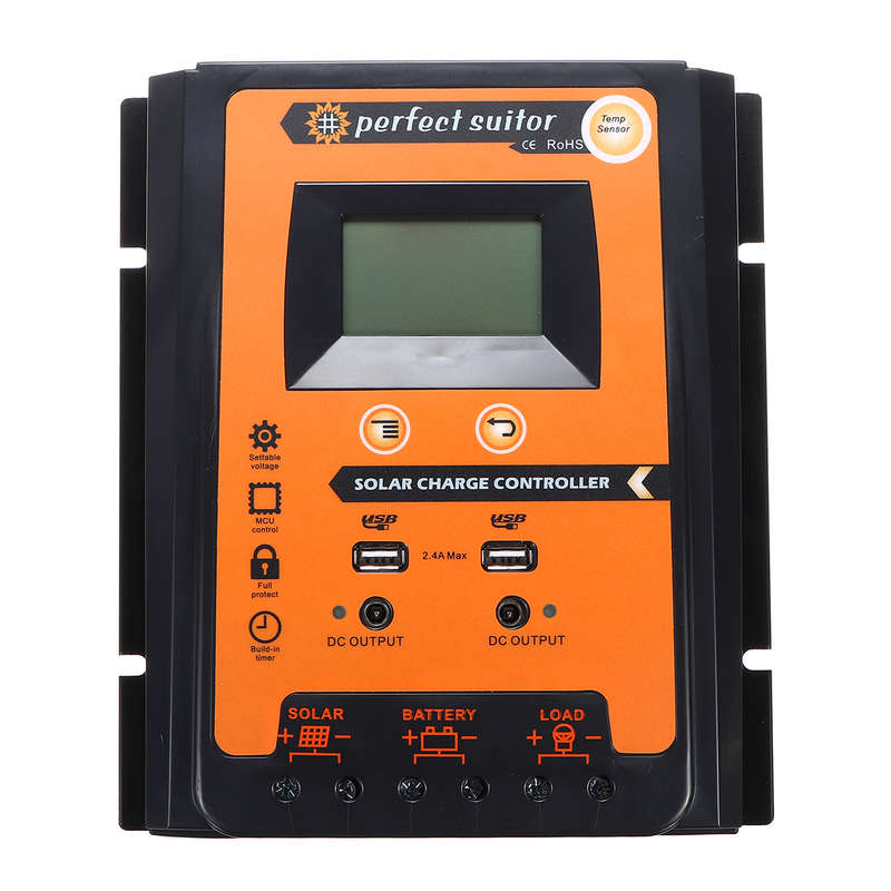 MPPT 30A/50A/70A Solar Panel Controller Solar Charge Controller Battery Regulator Solar Panel Chargi